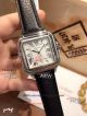 Perfect Replica Panthere De Cartier Quartz Watches SS White Roman Dial (3)_th.jpg